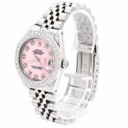 Rolex Datejust 31MM 68274 Pink MOP Dial Watch